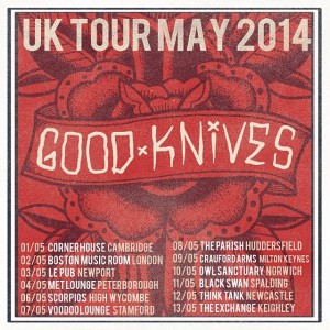 Good Knives Announce May UK Tour Dates